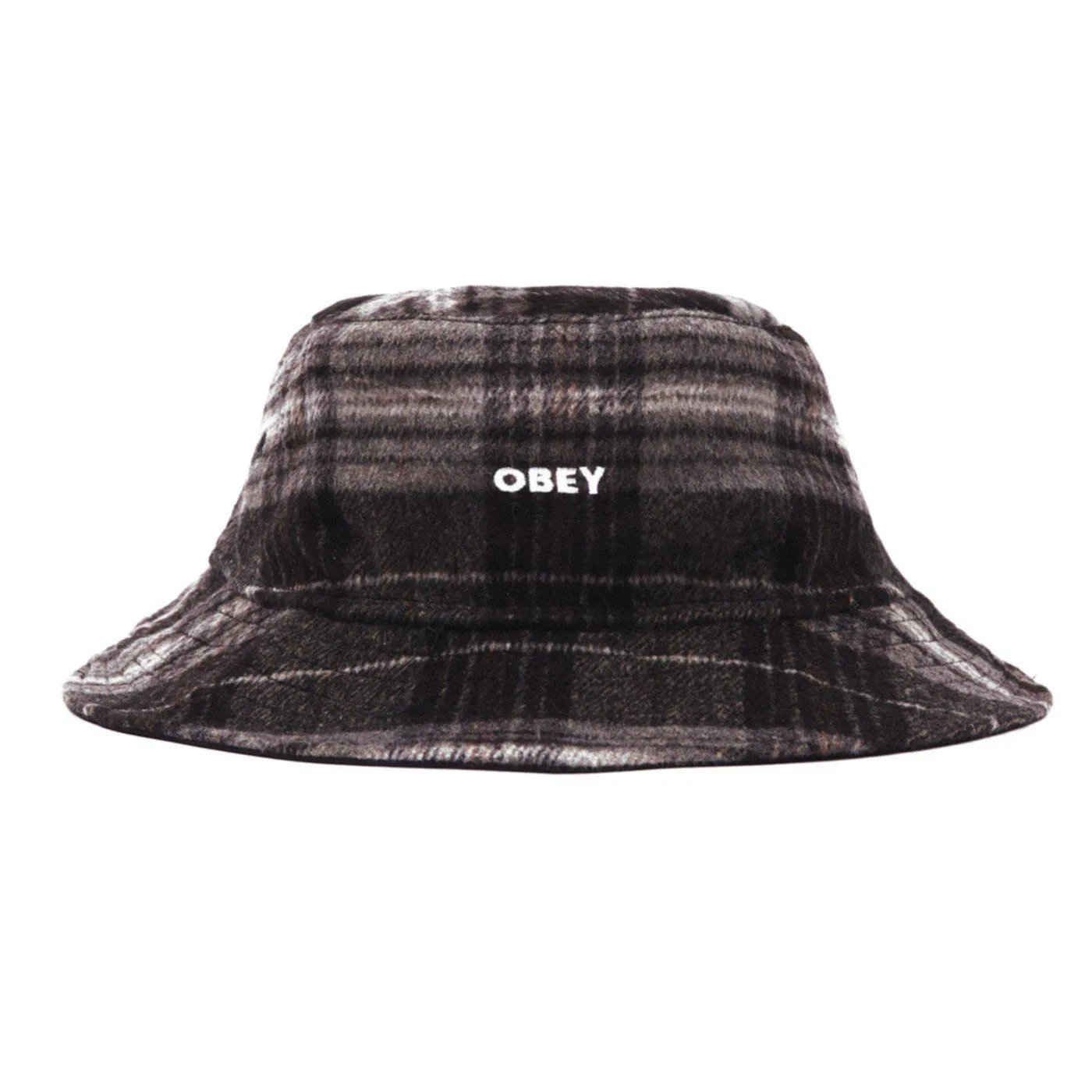 Obey Sam Reversible Bucket Hat in Black Multi