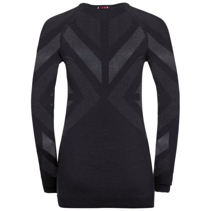 Odlo  Natural + Kinship Warm - Long Sleeve Base layer Top - Donna