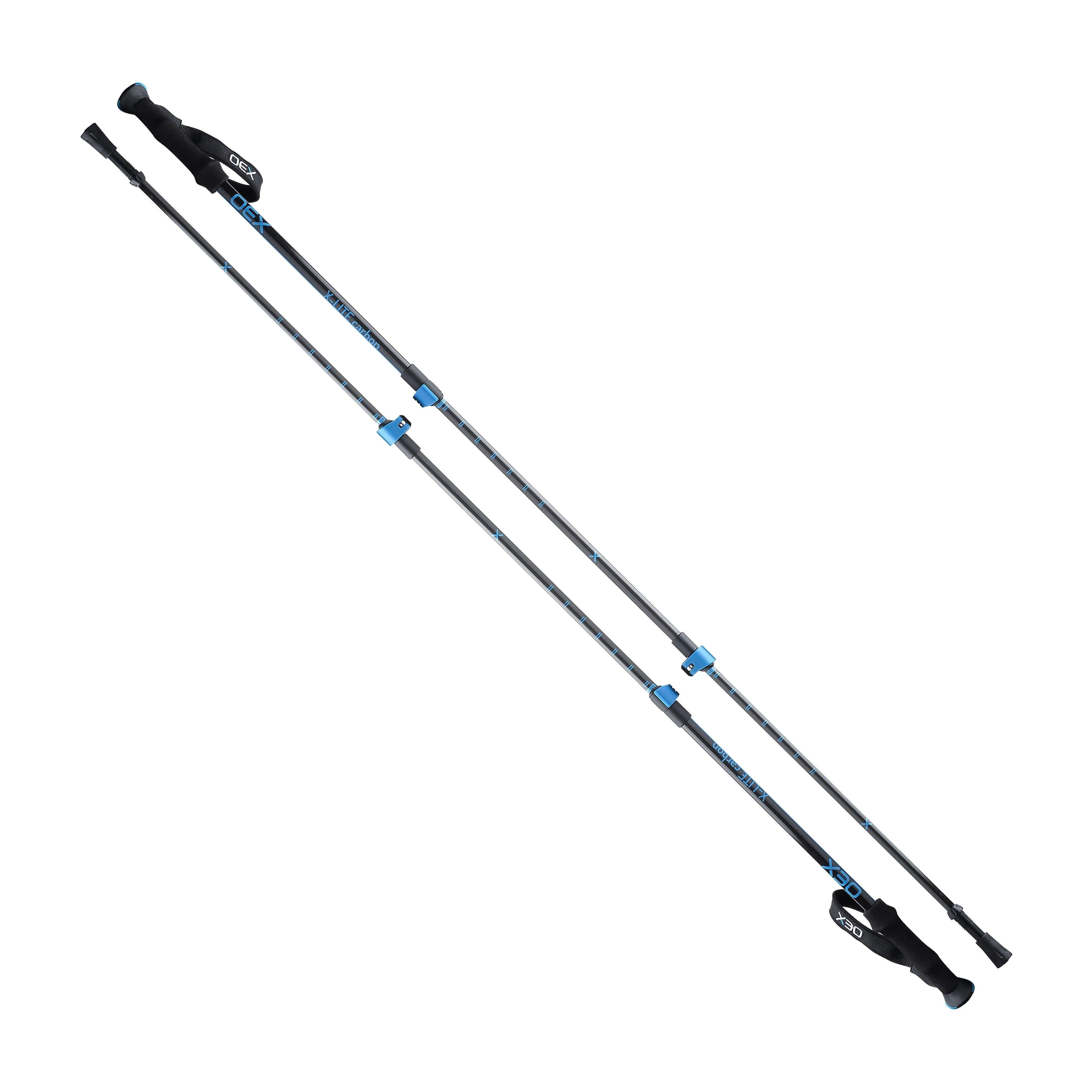 OEX X-Lite Trigger Carbon Trekking Poles (Pair) | Millets