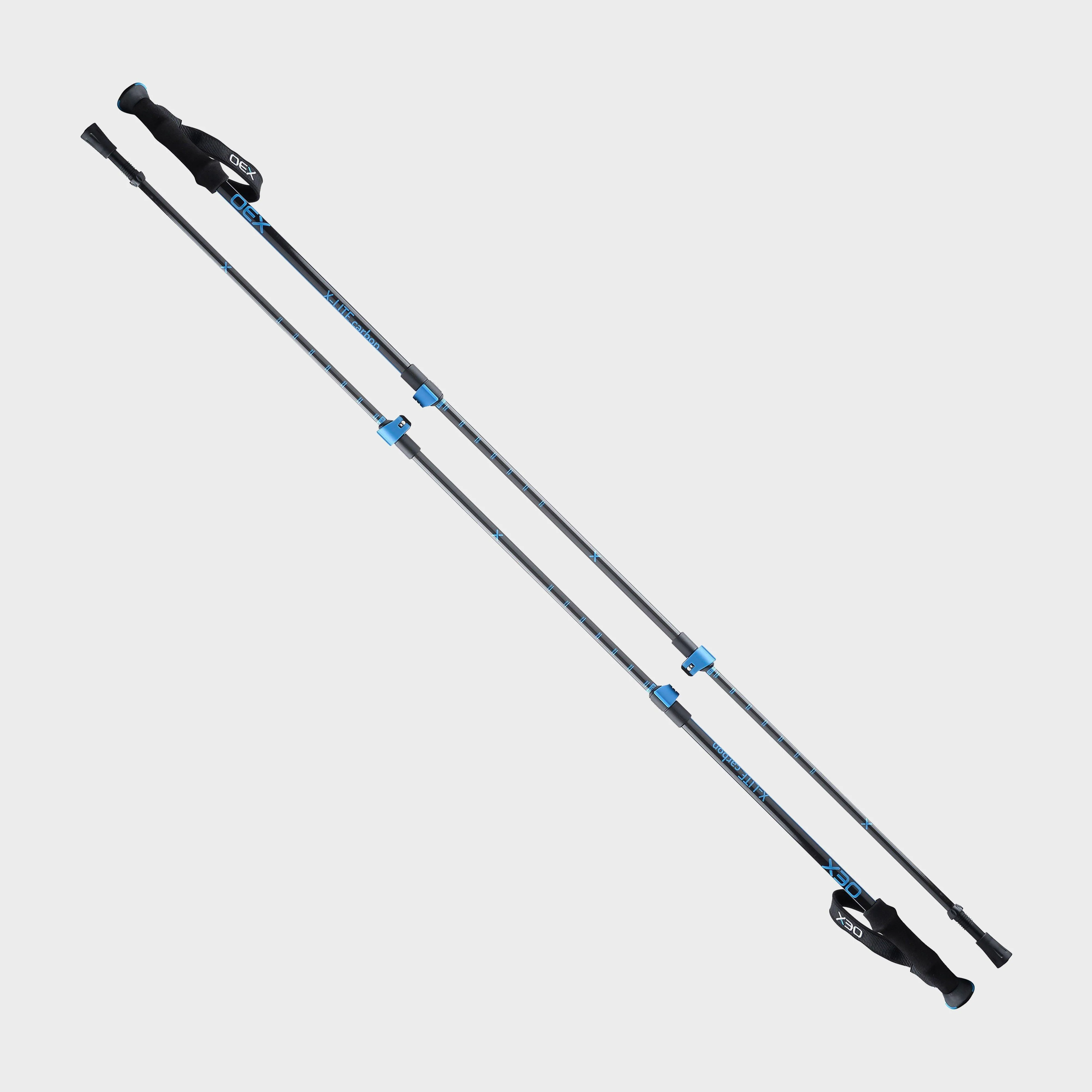 OEX X-Lite Trigger Carbon Trekking Poles (Pair) | Millets