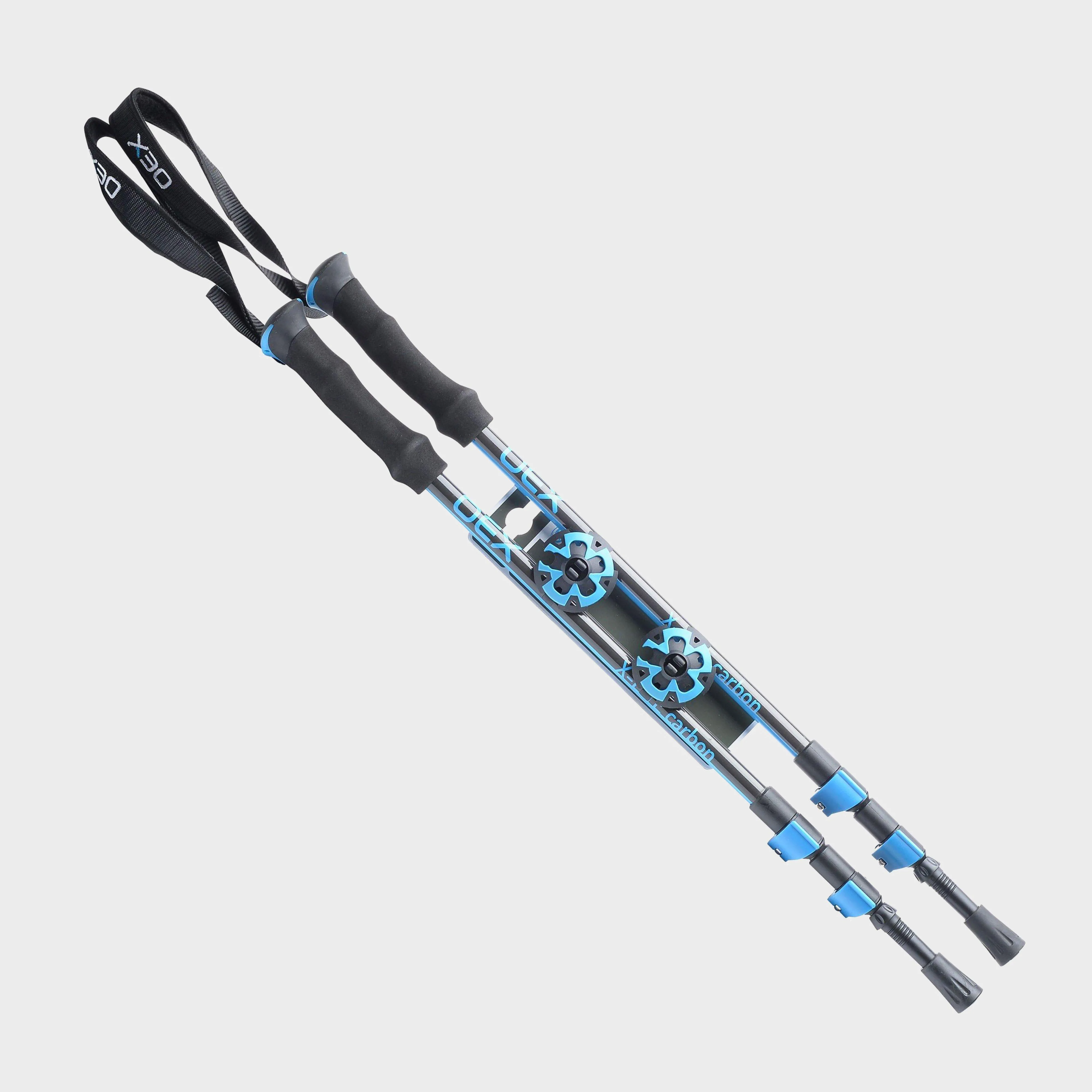 OEX X-Lite Trigger Carbon Trekking Poles (Pair) | Millets