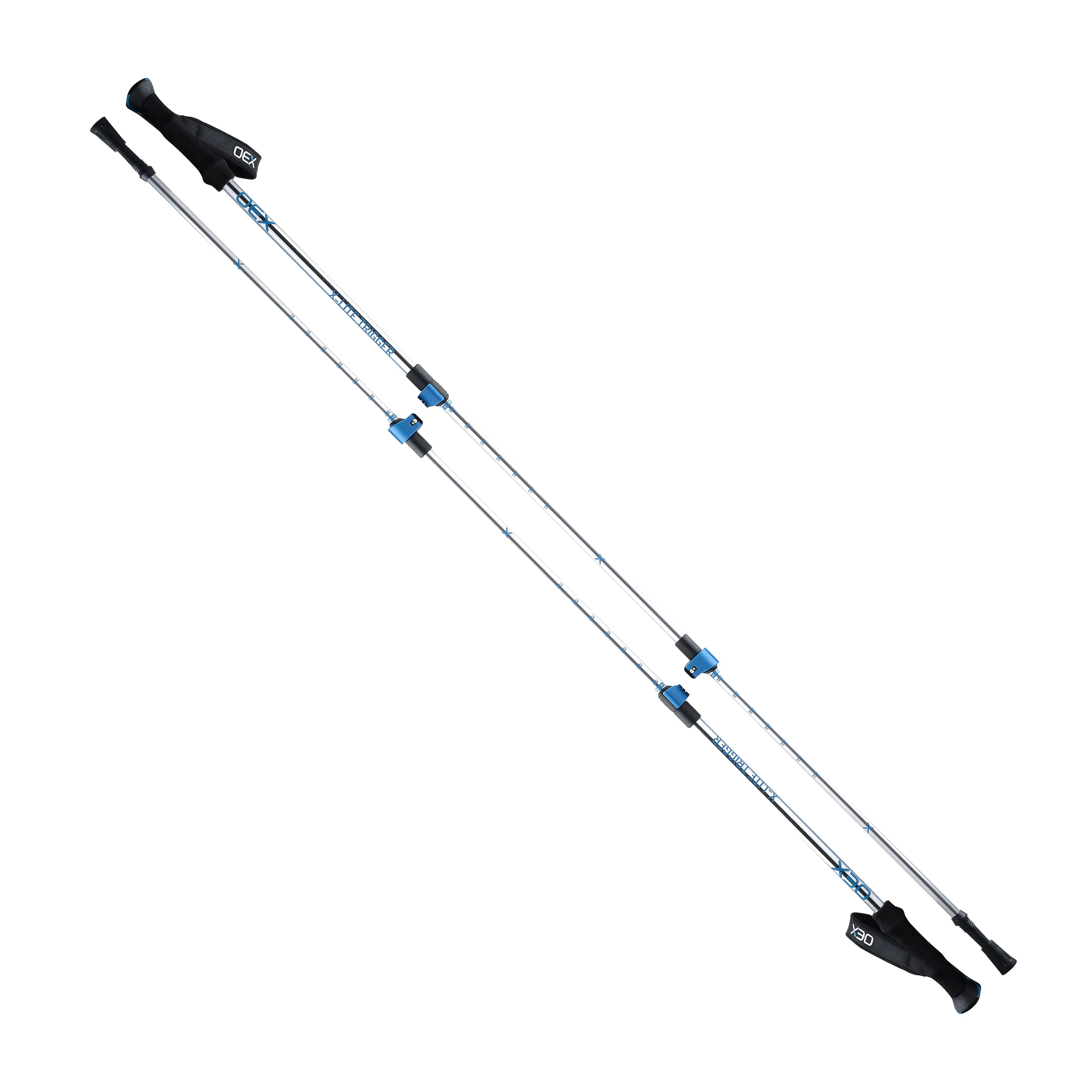 OEX X-Lite Trigger Trekking Poles (Pair) | Millets