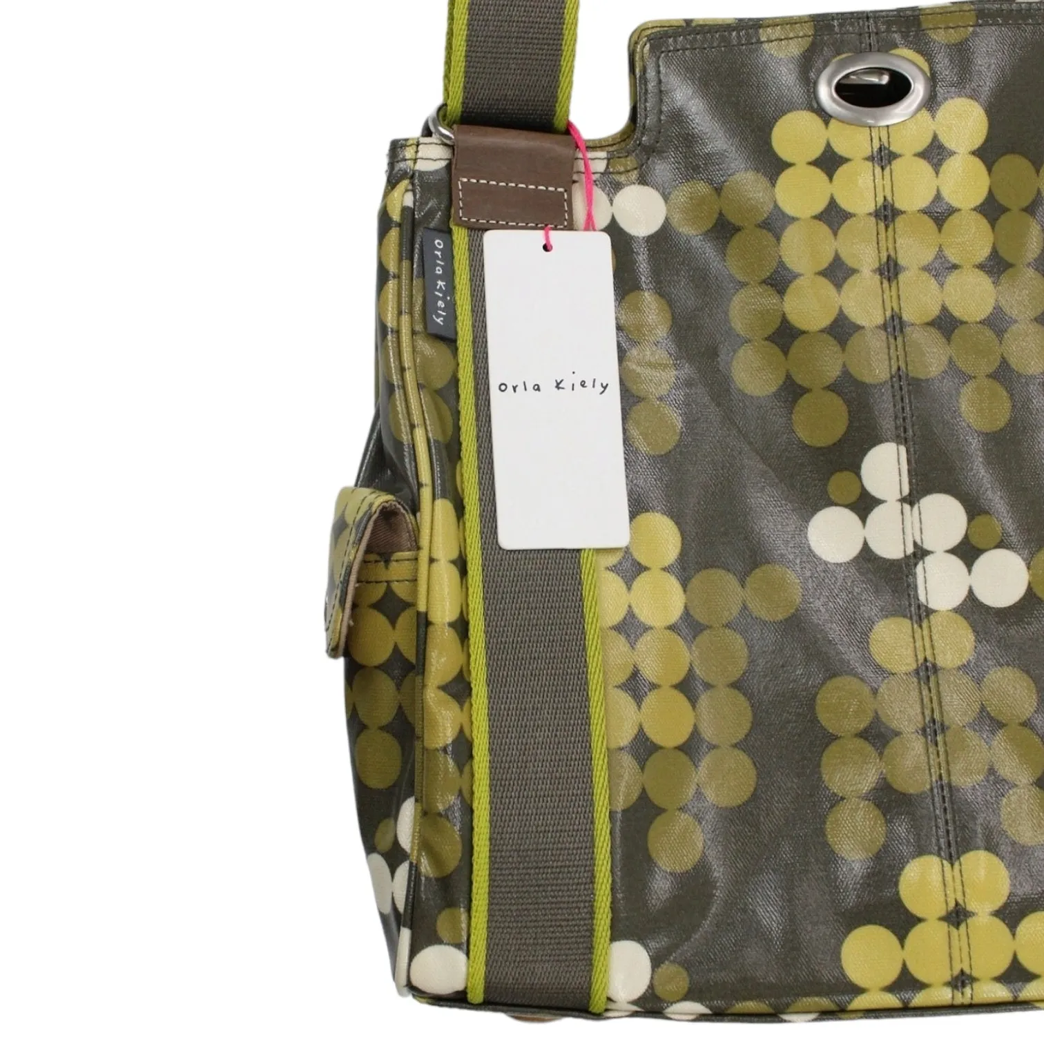 Orla Kiely Green Armchair Sling Bag