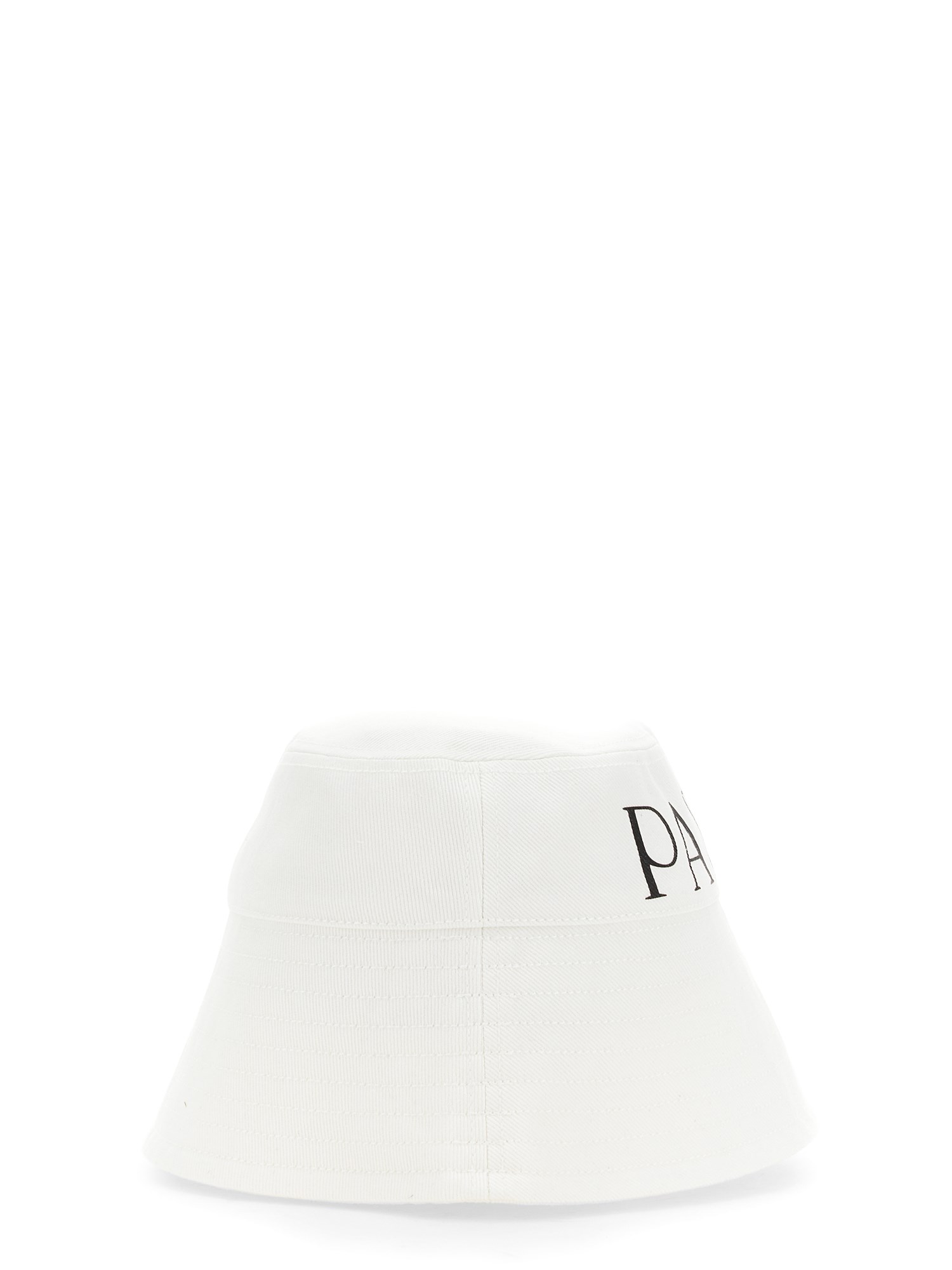 PATOU    CAPPELLO BUCKET IN COTONE BIOLOGICO CON STAMPA LOGO