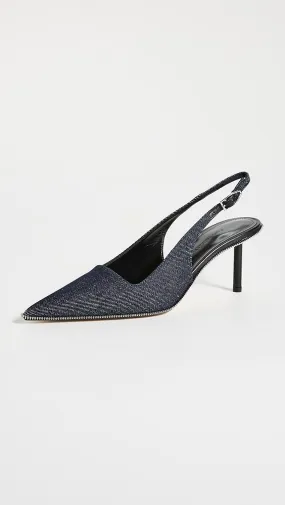 Paul Andrew   Spike Sling Zip Heels 