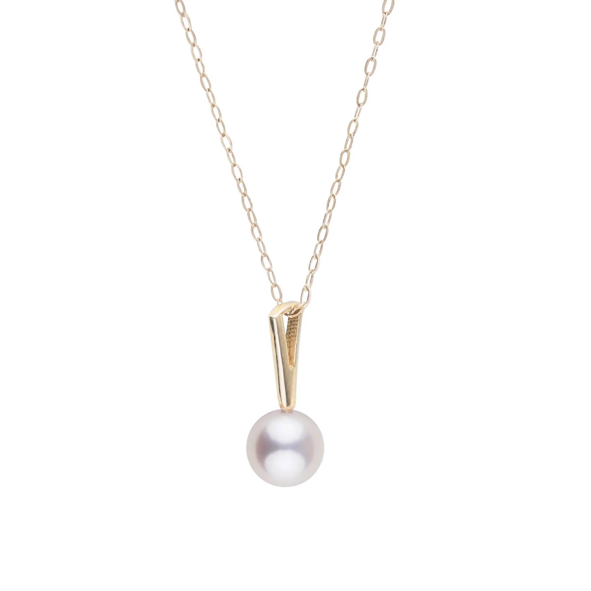 Petite Bar Collection 6.5-7.0 mm Freshadama Pearl Pendant