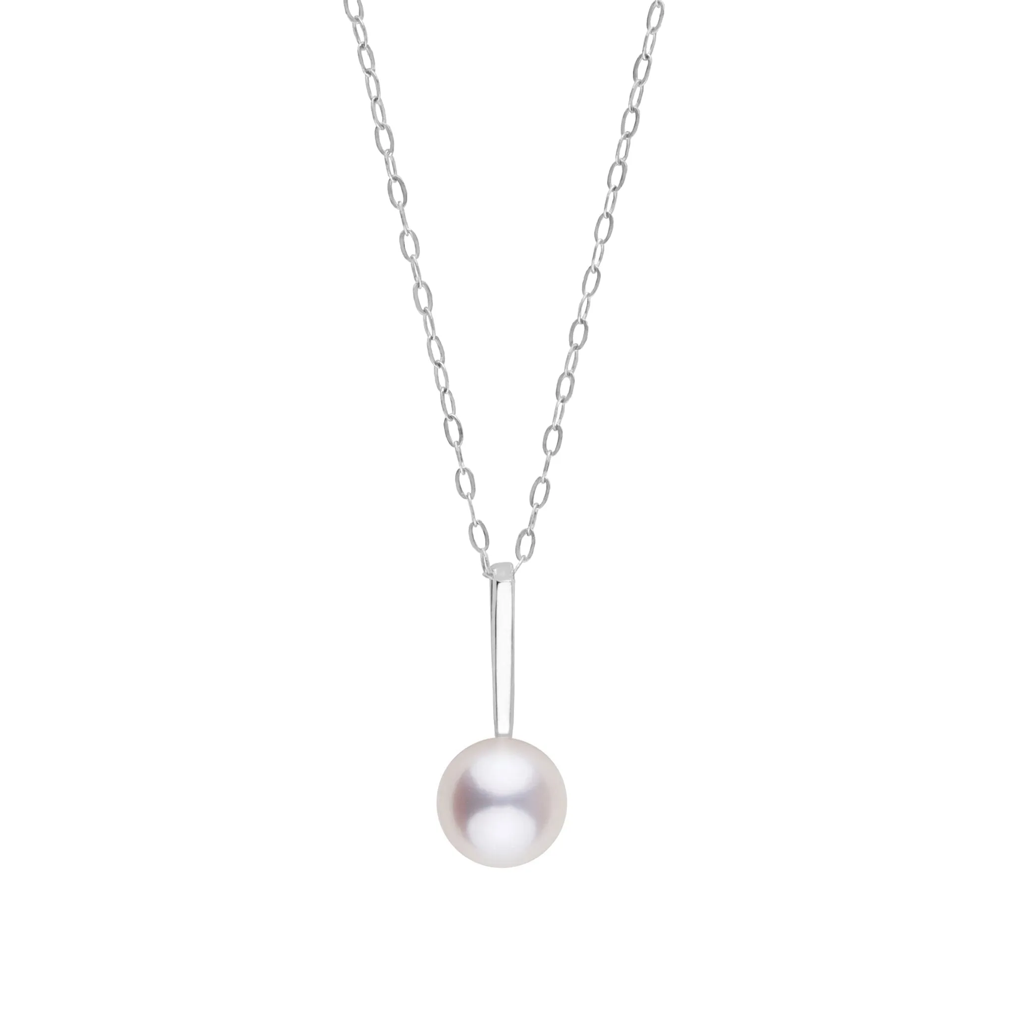 Petite Bar Collection 6.5-7.0 mm Freshadama Pearl Pendant