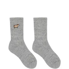 PILE SOCKS Gray | Bodega