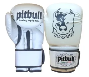 Pitbull Guanto boxing equipment 10 once Bianco