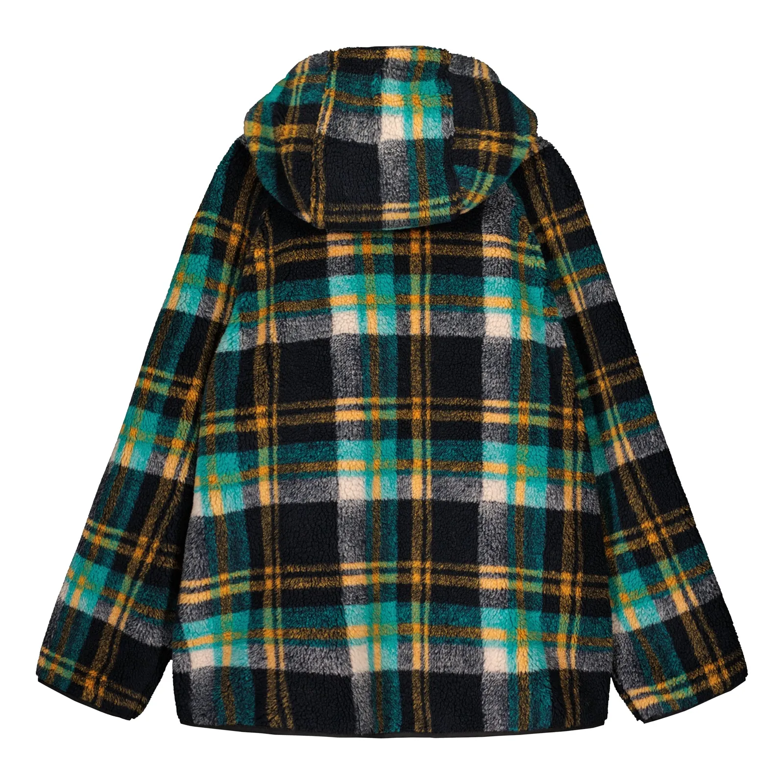 PLAID FLEECE JACKET