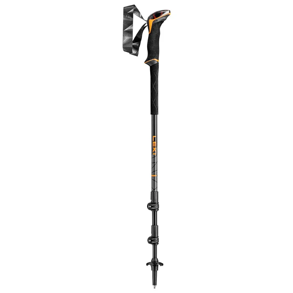 Poles Leki ---Makalu Lite Orange-Black-Dark Anthracite