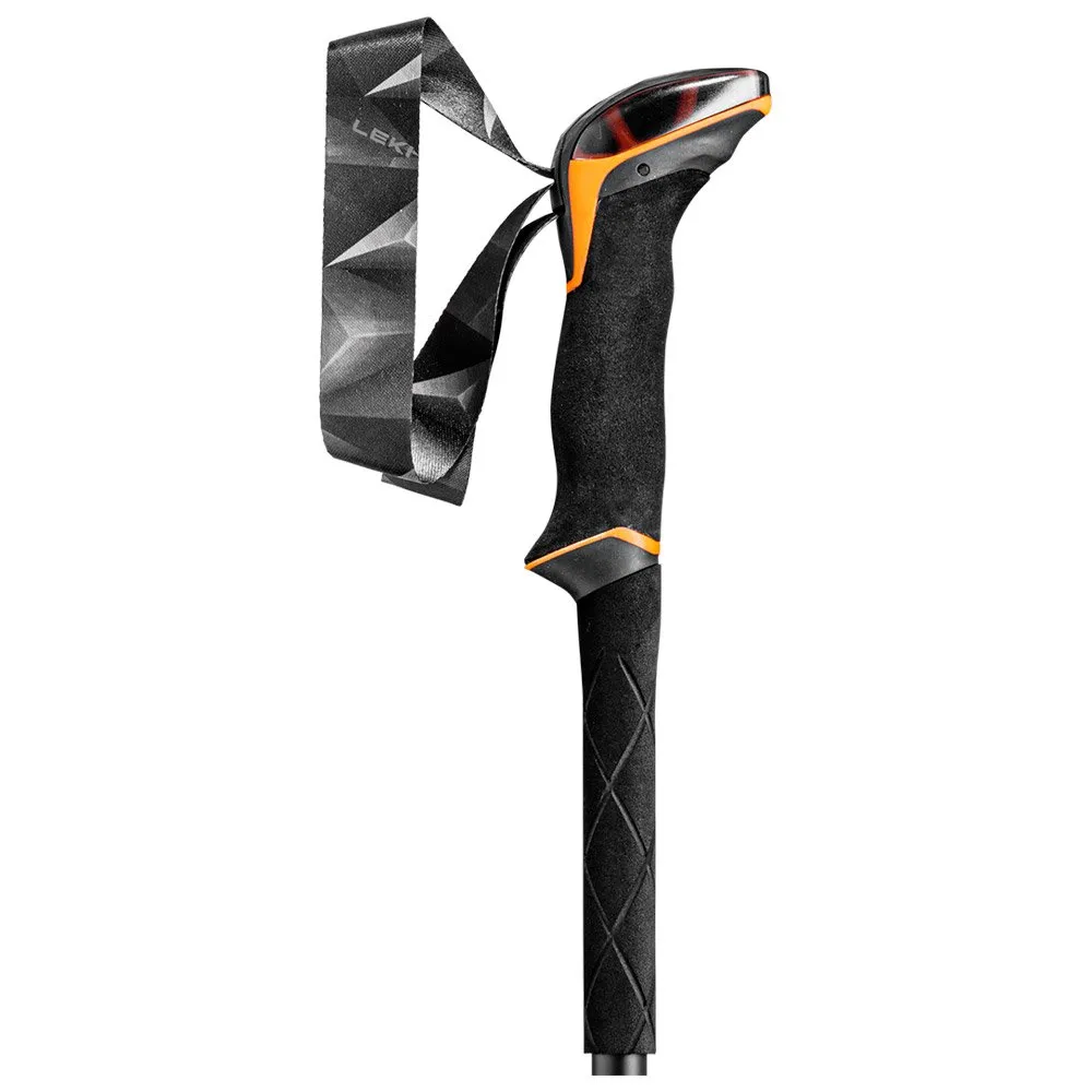 Poles Leki ---Makalu Lite Orange-Black-Dark Anthracite