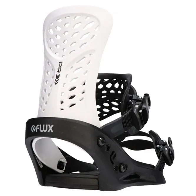 PR Snowboard Bindings 2023 - Black/White