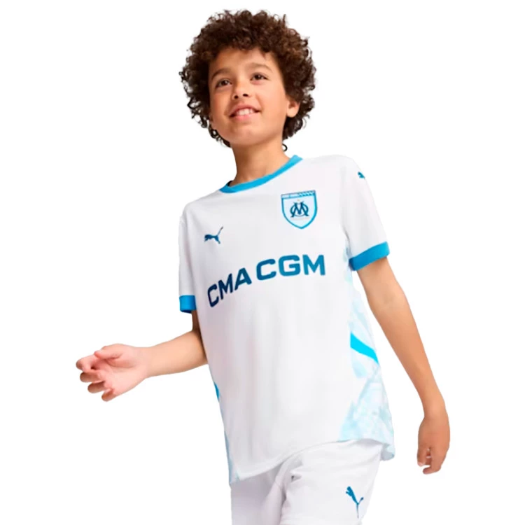 Puma Kids Olympique Marseille 2024-2025 Home Jersey