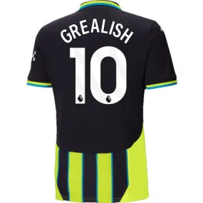 Puma Manchester City Away Shirt Grealish 10 Kids