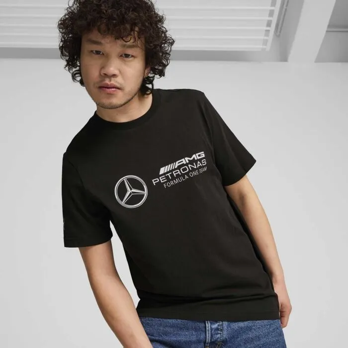 Puma MERCEDES-AMG PETRONAS F1 ESSENTIALS LOGO TEE