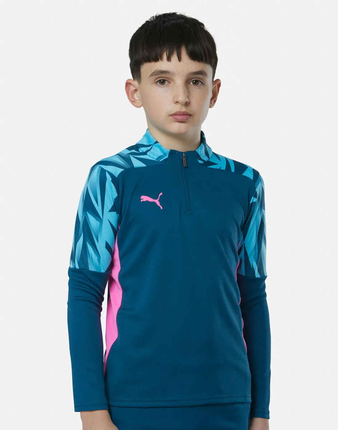 Puma Older Kids Individual Final Half Zip Top