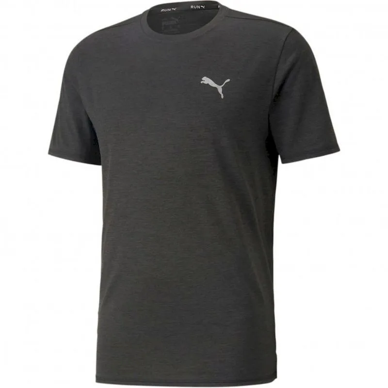 Puma Run Favorite Heather SS Tee - T-shirt | Hardloop