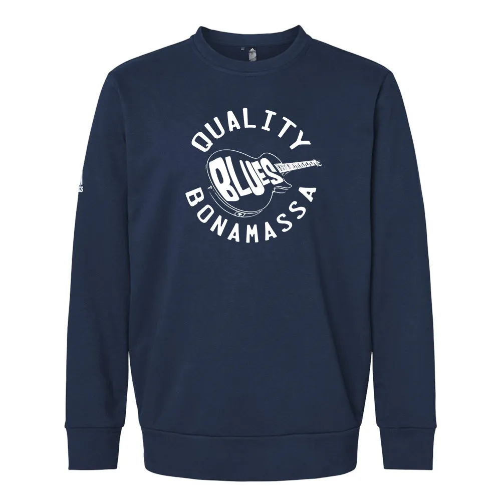 Quality Blues Adidas Fleece Crewneck Sweatshirt (Unisex)