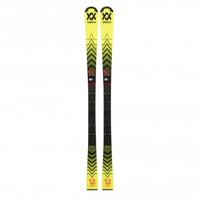 Racetiger SL R12 Junior Race Ski + Marker 10TCX Bindings - 2023