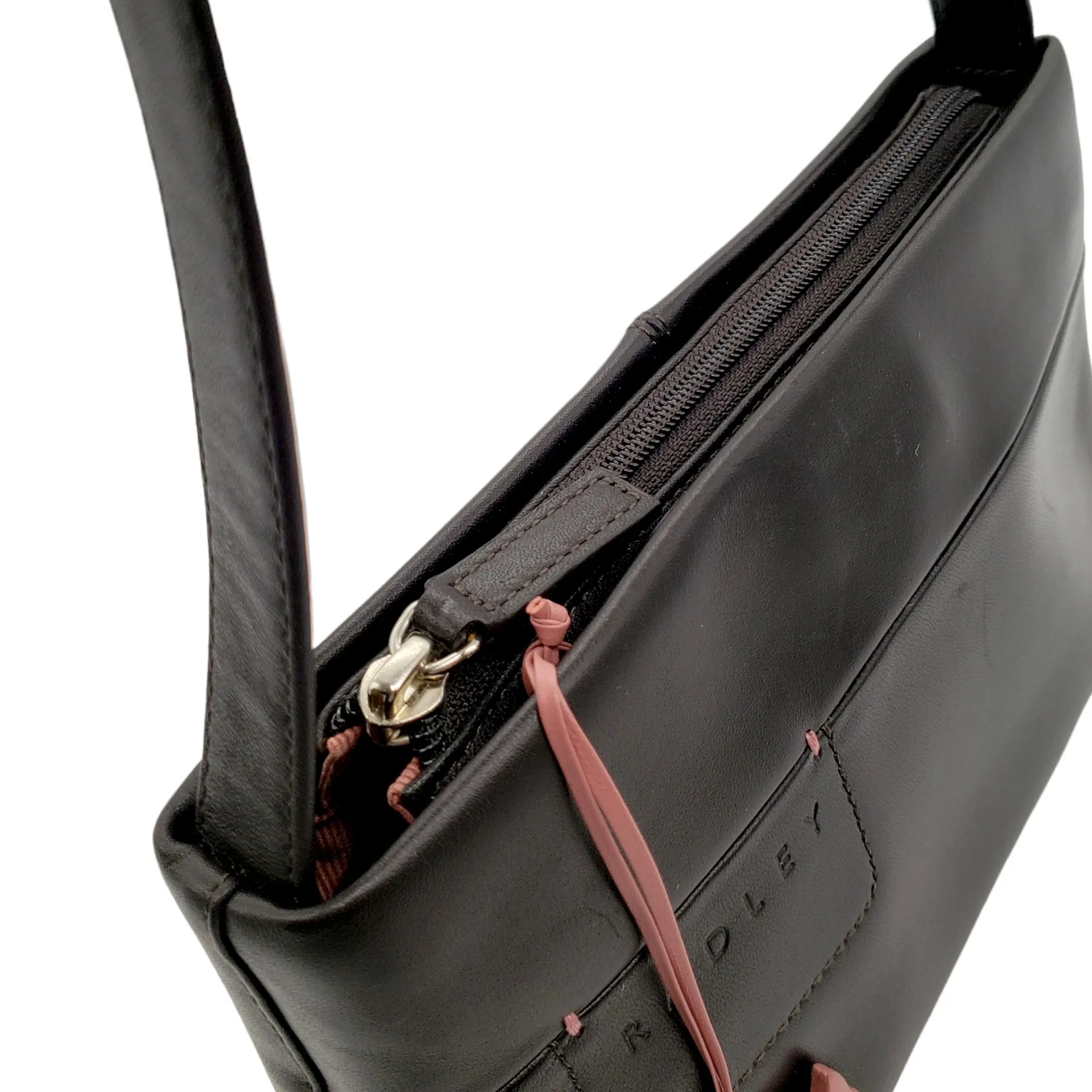 Radley Brown Leather Mini Shoulder Bag