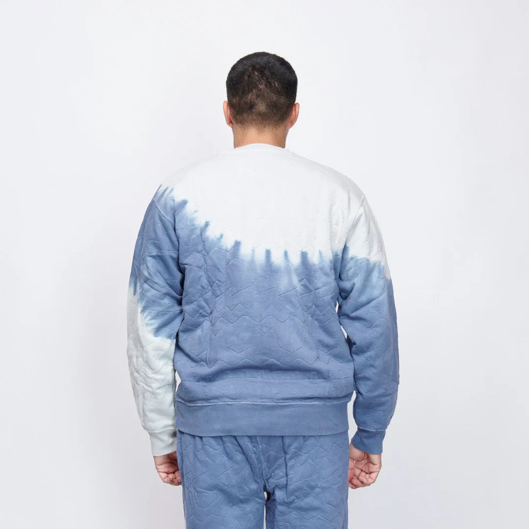 Real Bad Man - RBM Quilted Fleece Crew (Slate)