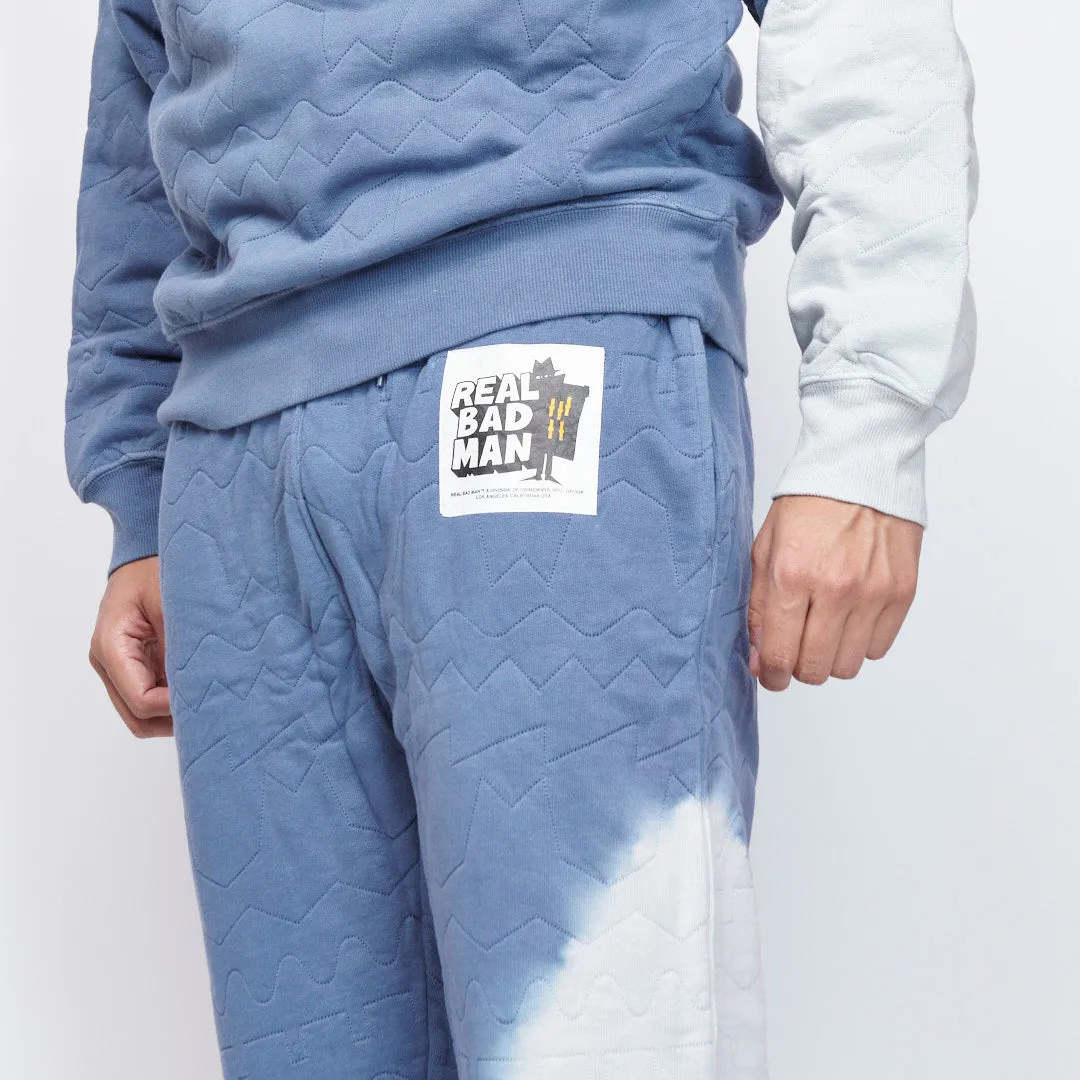 Real Bad Man - RBM Quilted Fleece Pant (Slate)