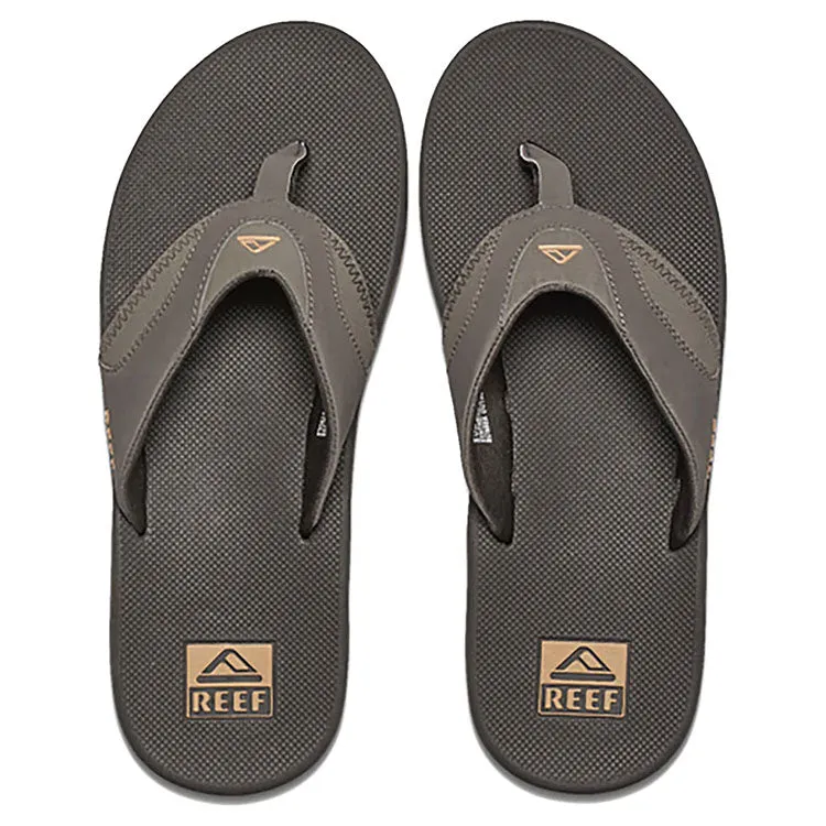 Reef Men's Fanning Flip Flops - Brown/Gum