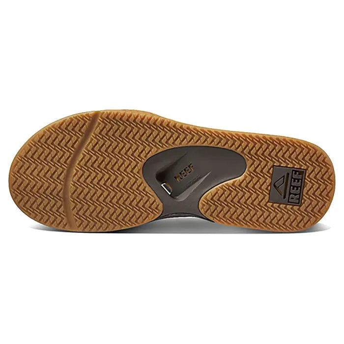 Reef Men's Fanning Flip Flops - Brown/Gum