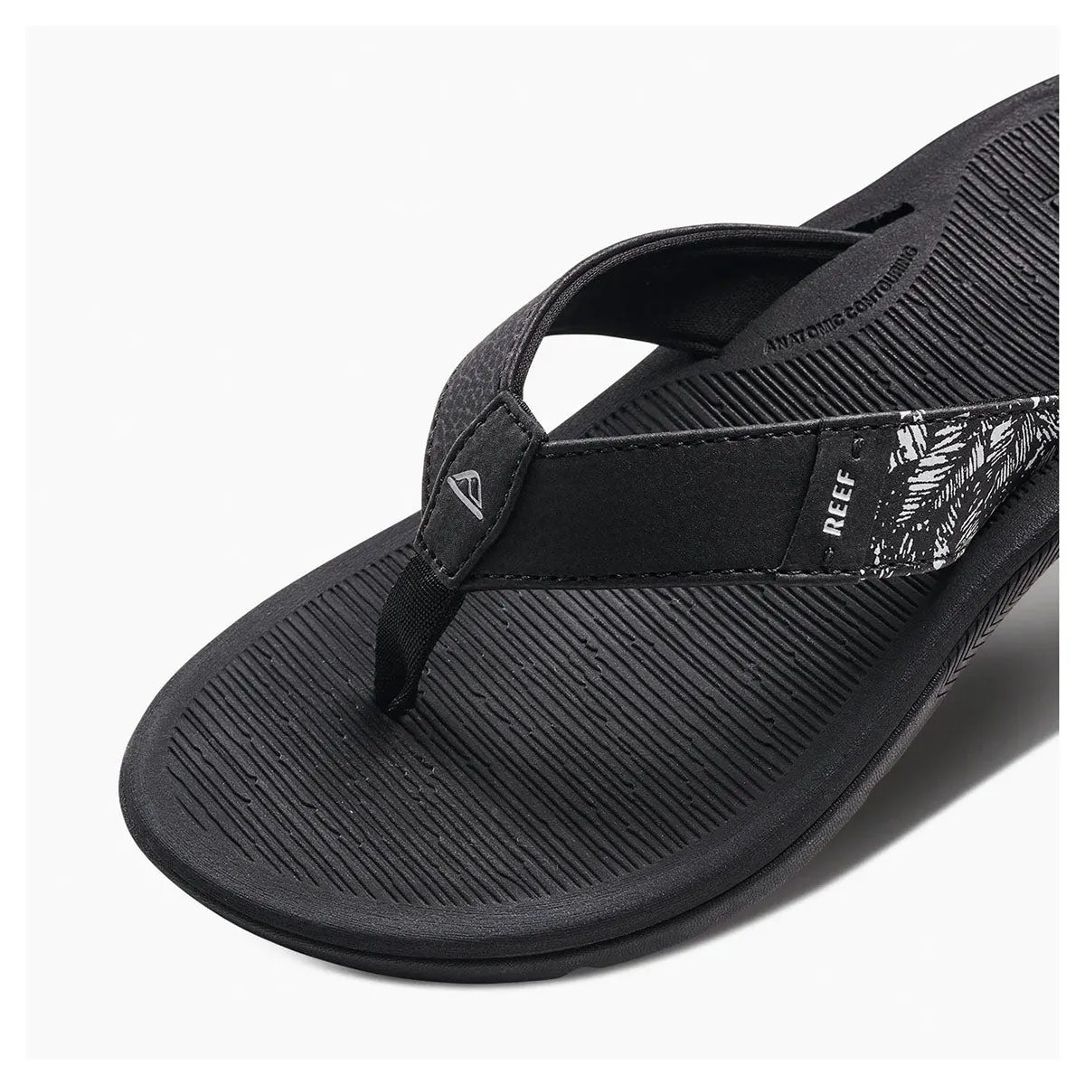 Reef Women's Santa Ana Flip Flops - Black/White