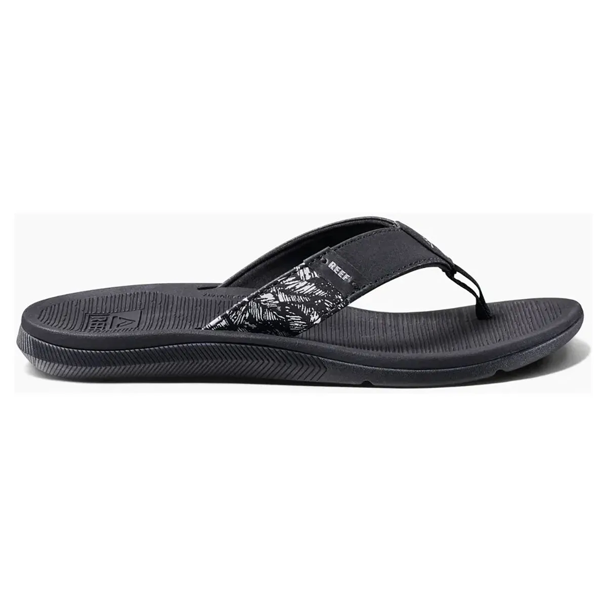 Reef Women's Santa Ana Flip Flops - Black/White