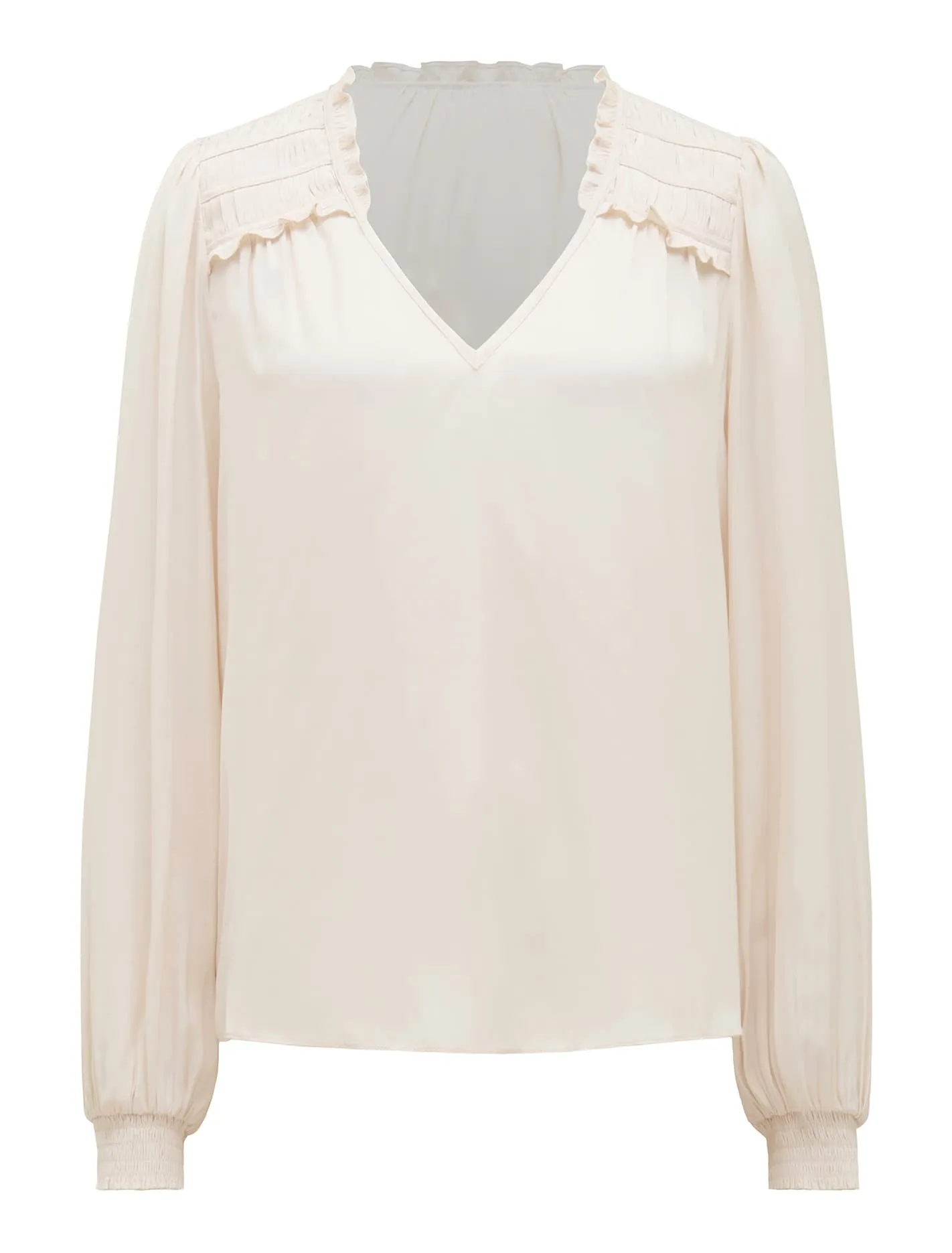 Reese Ruched Shoulder Top