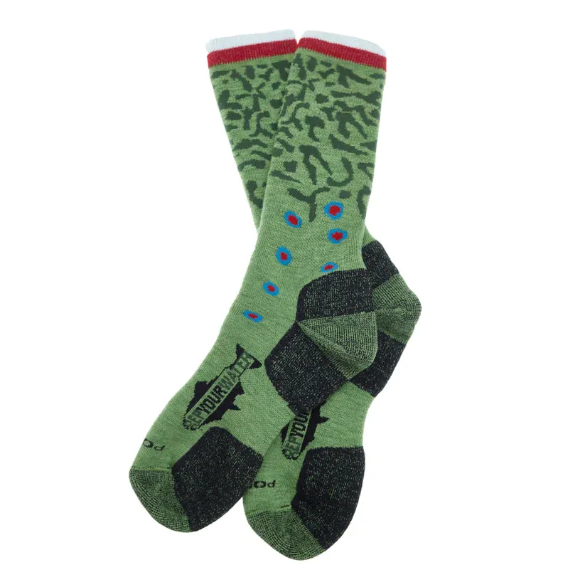 Rep Your Water Trout Socks