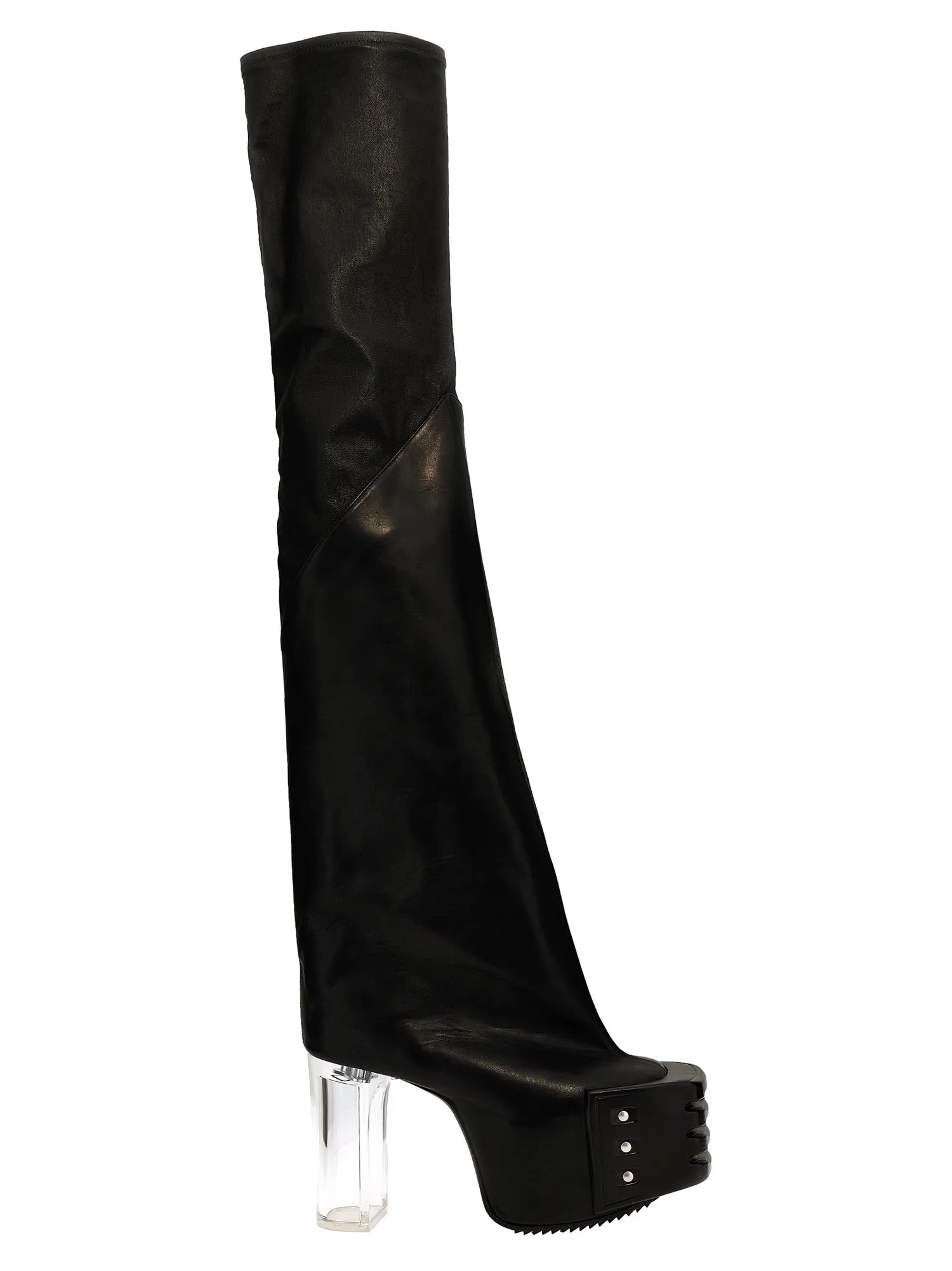 Rick Owens    Rick Owens 'Flared Platforms' Boots