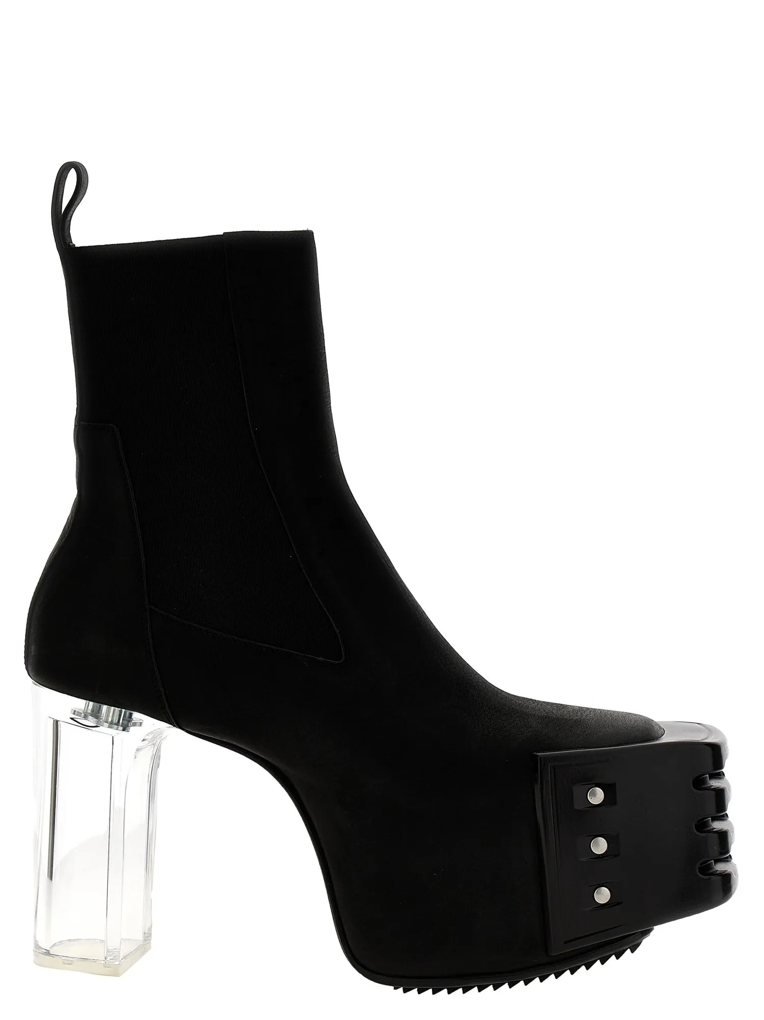 Rick Owens    Rick Owens 'Grilled Platforms 45' Ankle Boots