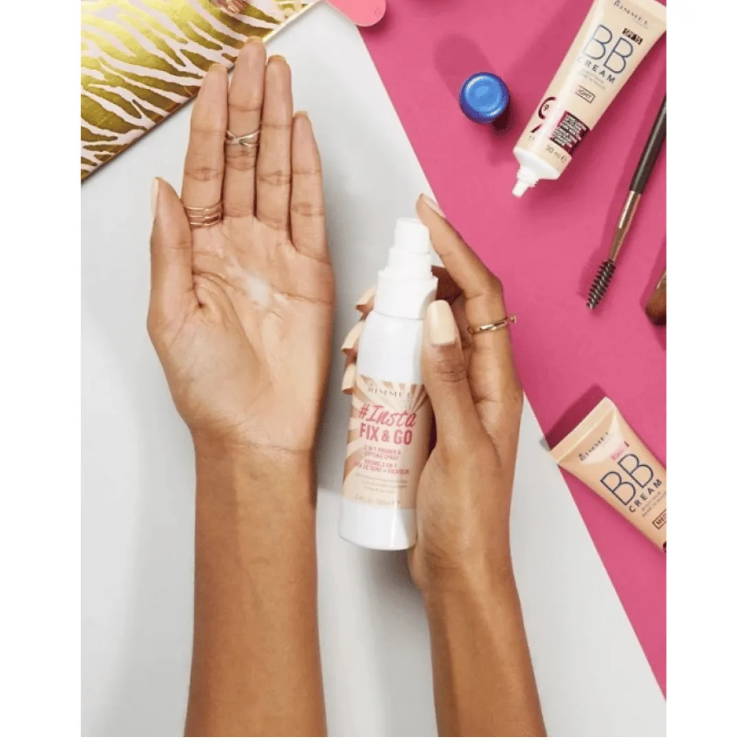 Rimmel Insta Fix & Go Spray de base et fixateur 2 en 1 - 100 ml