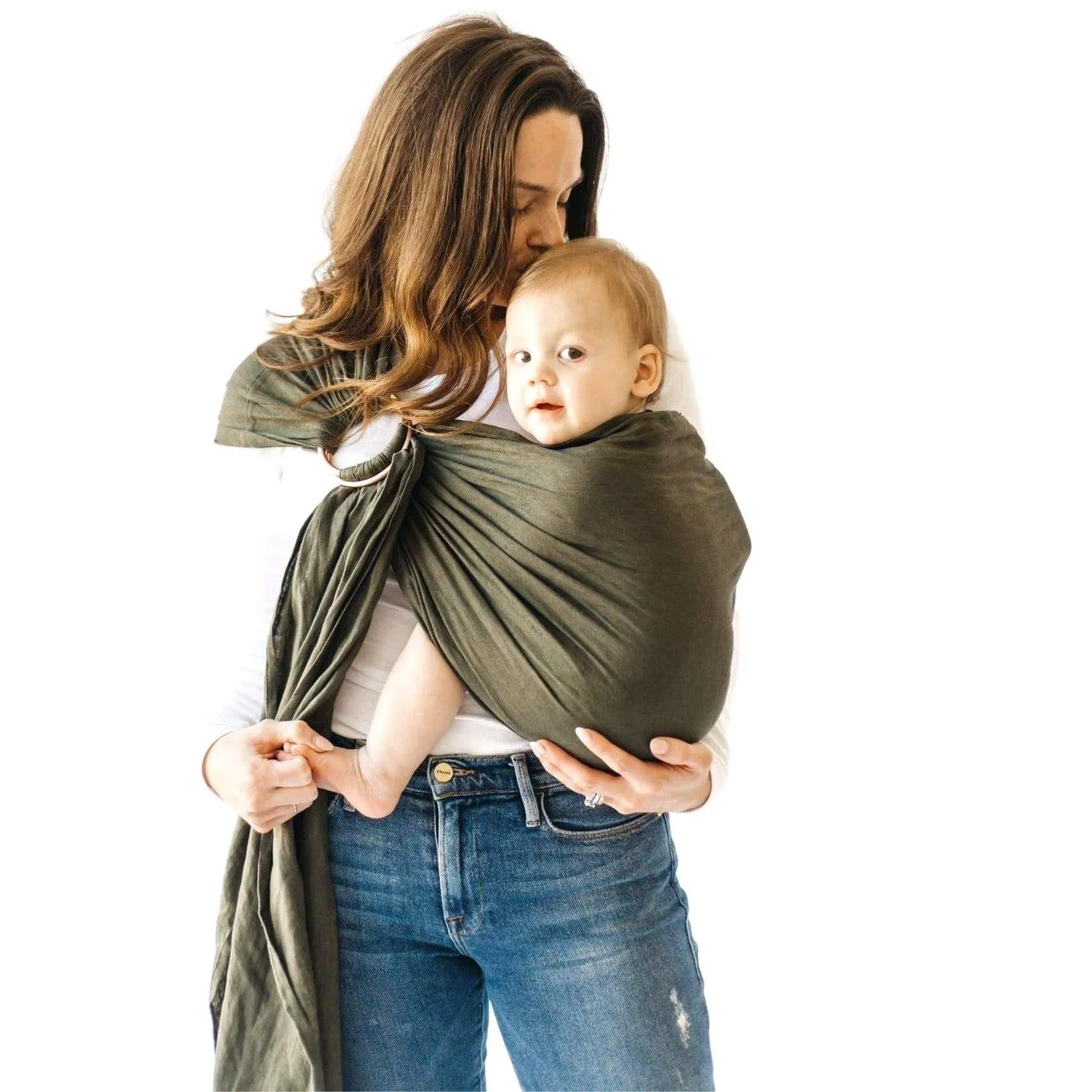 Ring Sling in Evergreen