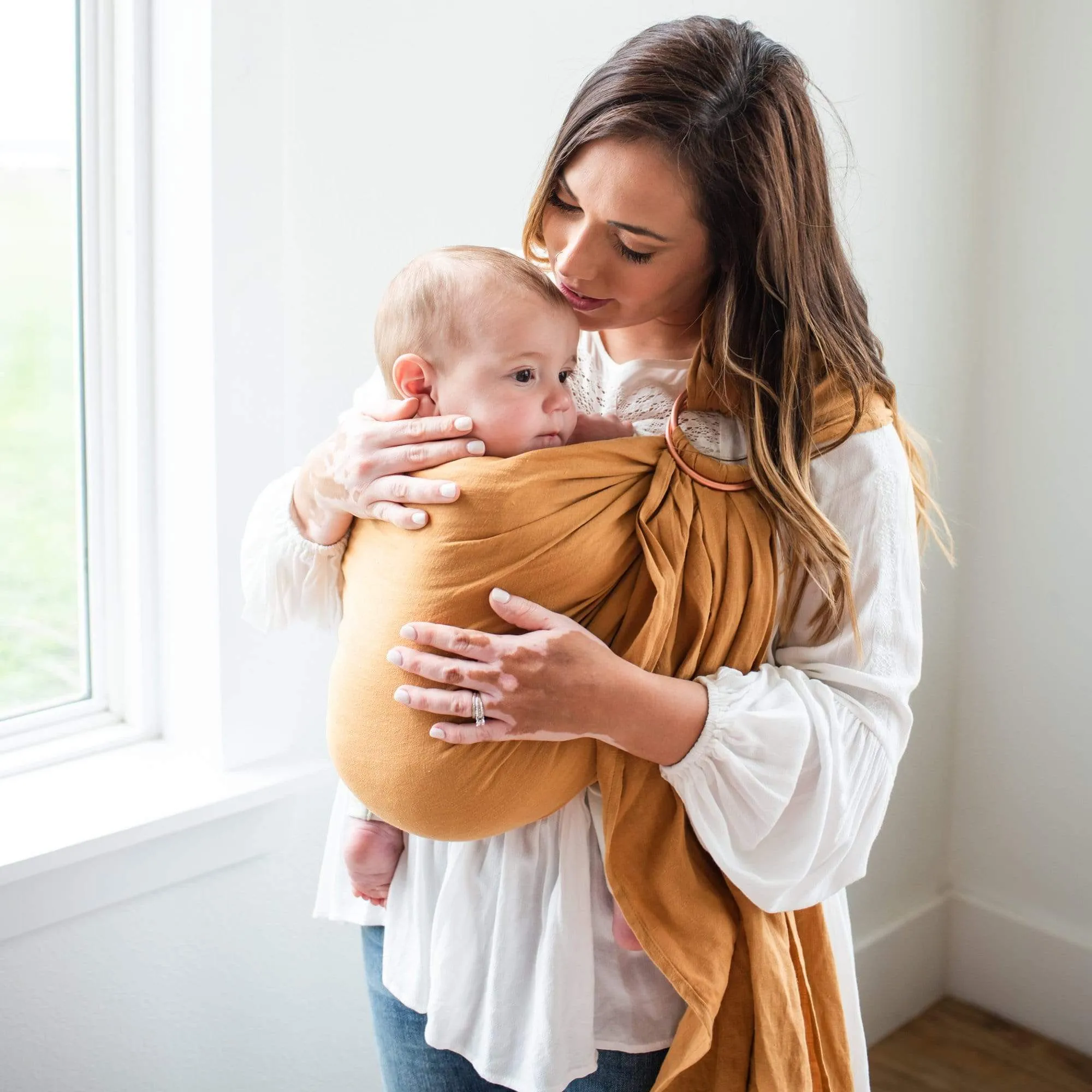 Ring Sling in Ginkgo