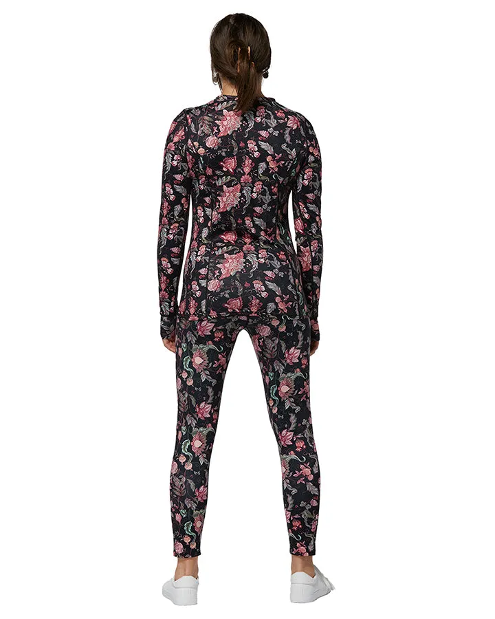 Rojo Tranquility Park Women's Thermal Bottom Royale / True Black | Thermals Womens | Snow Skiers Warehouse