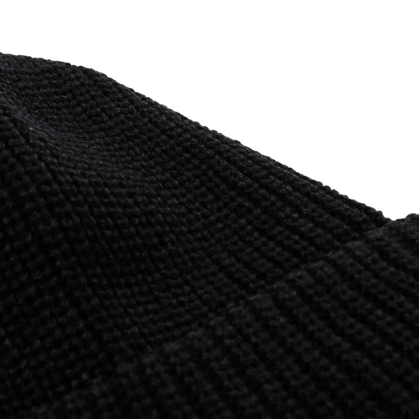 ROTOTO COZY CHUNKY BEANIE BLACK