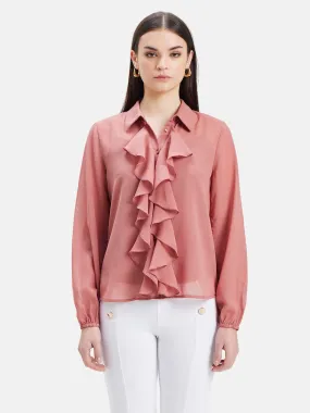 Ruffled Full Sleeves Shirt