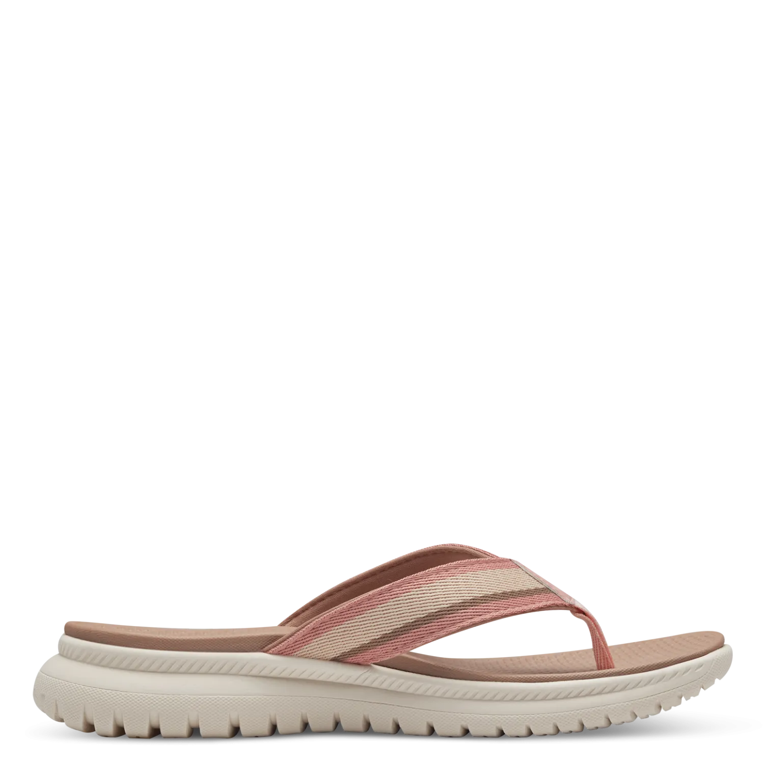 S Oliver Wedge Flip Flop Rose