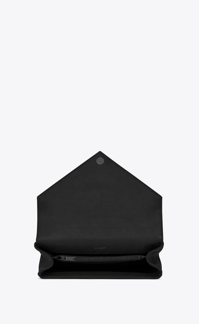 Saint Laurent Medium College Bag In Black