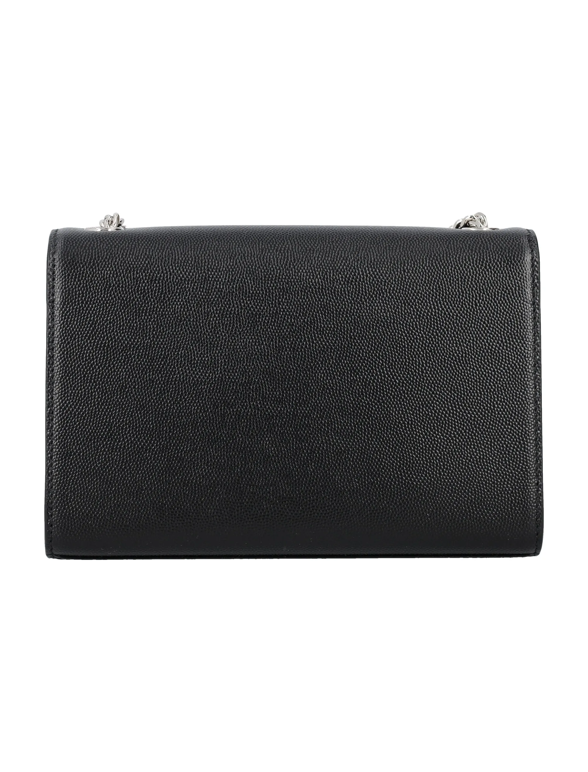 SAINT LAURENT Mini Kate Black Leather Handbag