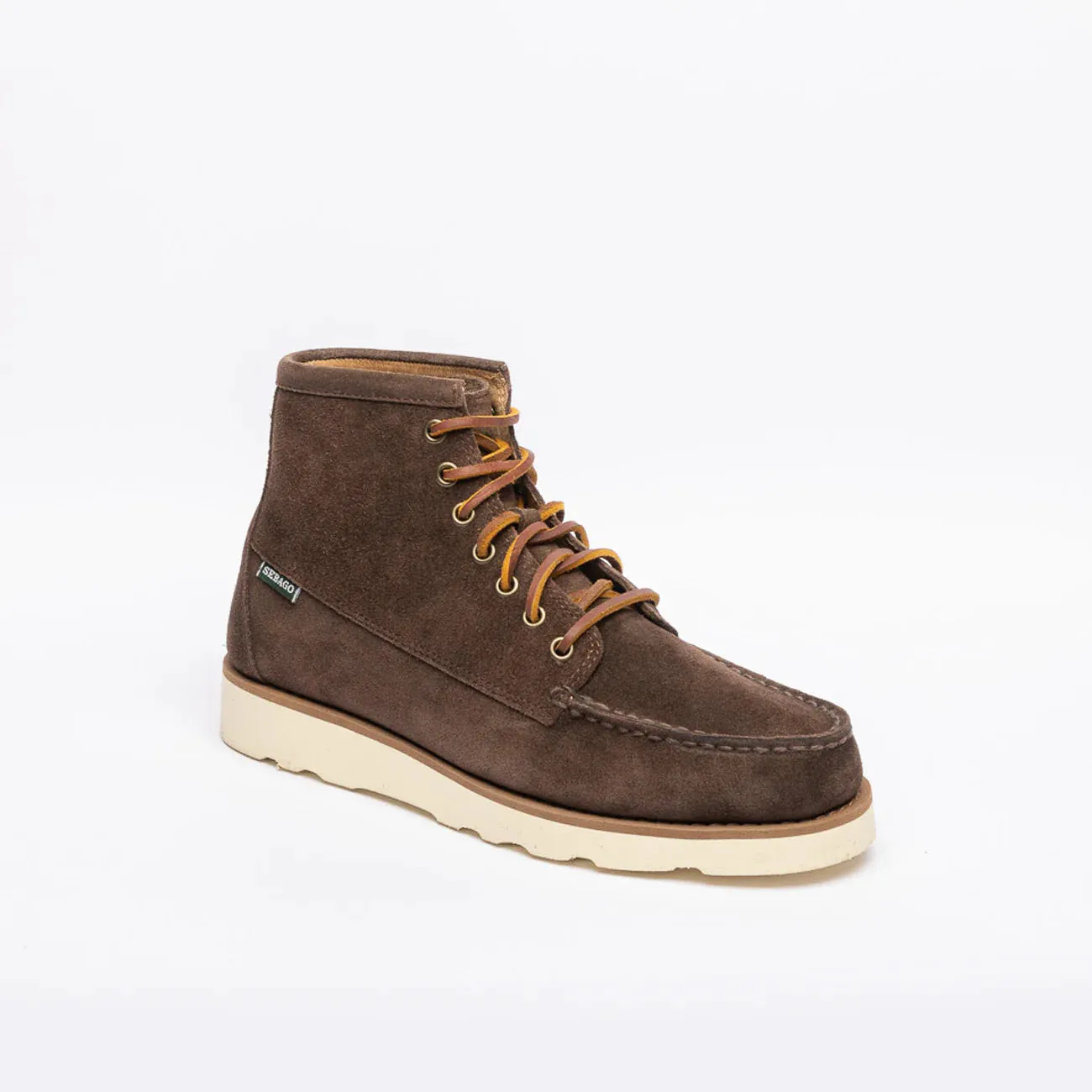 Sebago Stivale derby Sebago Tala Mid in camoscio marrone