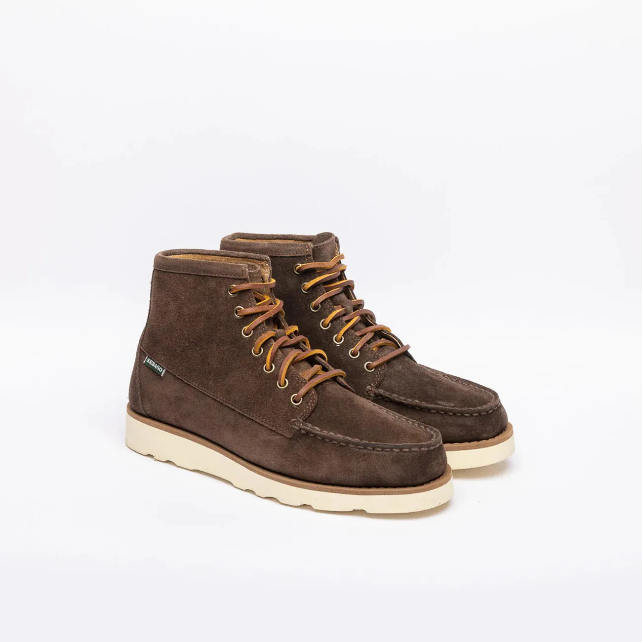 Sebago Stivale derby Sebago Tala Mid in camoscio marrone