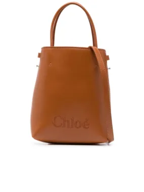 Sense Micro Leather Bucket Bag