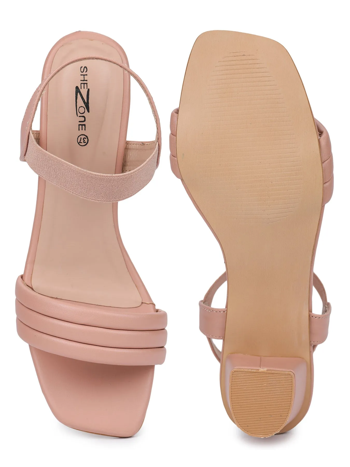 Shezone Peach Women Heels