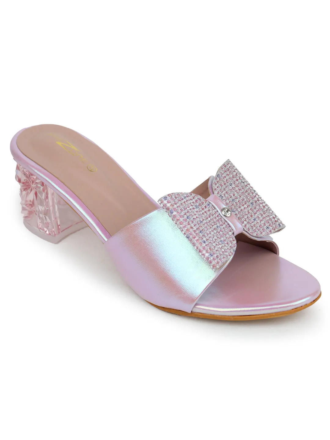 Shezone Pink Women Heels