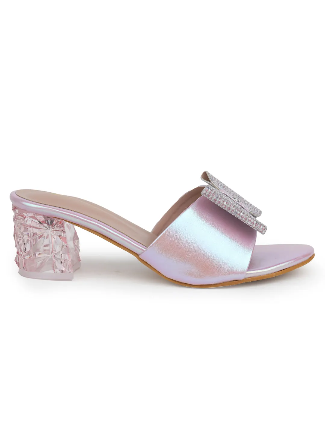 Shezone Pink Women Heels